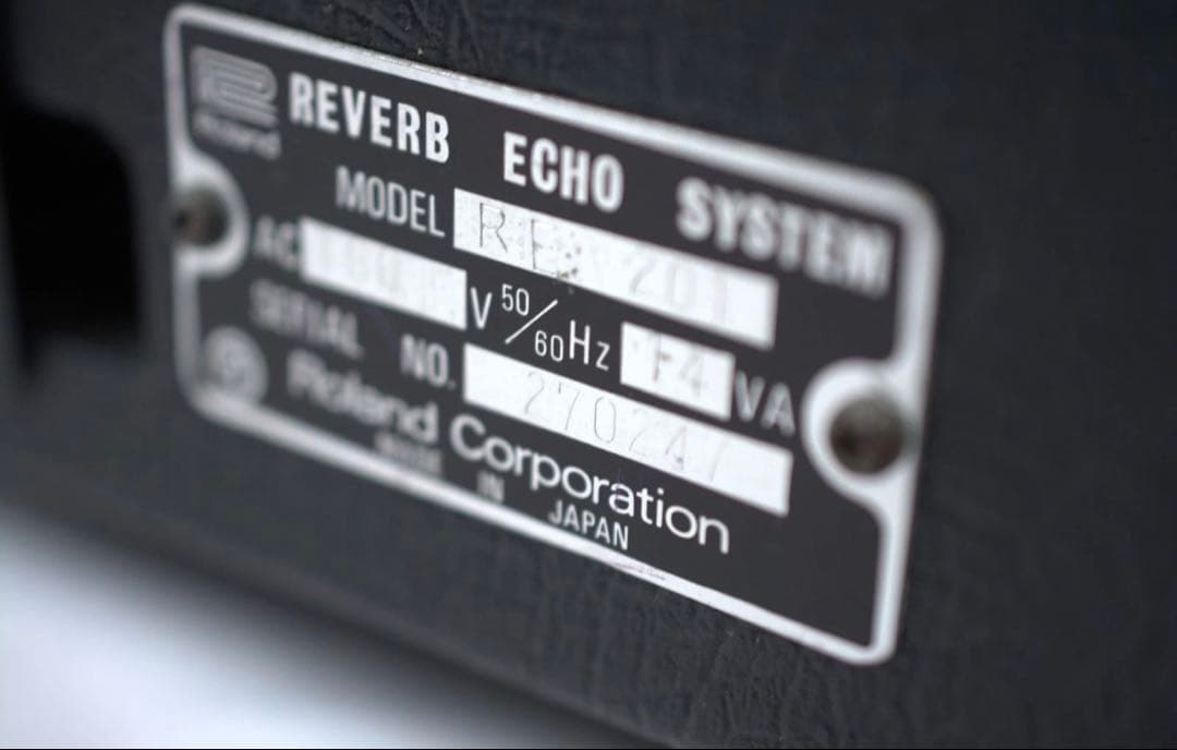Roland Guitar Effects Units 1974 Re-201 Space Echo