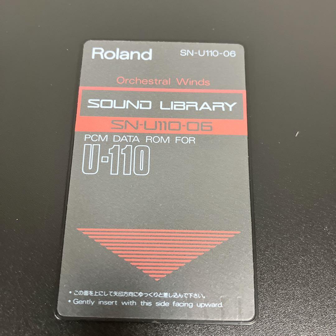 Roland Hardware Sound Source Pcm Sn-U110-06 U-110