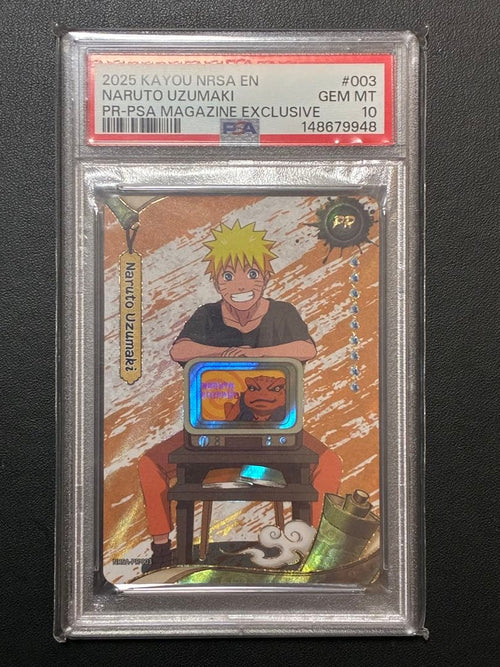 Other Psa 10 Naruto Uzumaki Kayou Card