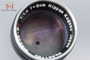 Nikon Lens (Single Focus) Nikkor-S.C F/1.4 S