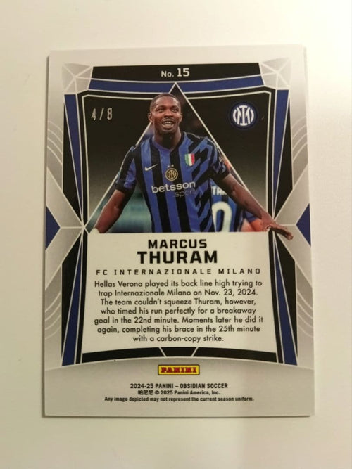 World Soccer /8 Ssp Panini Obsidian
