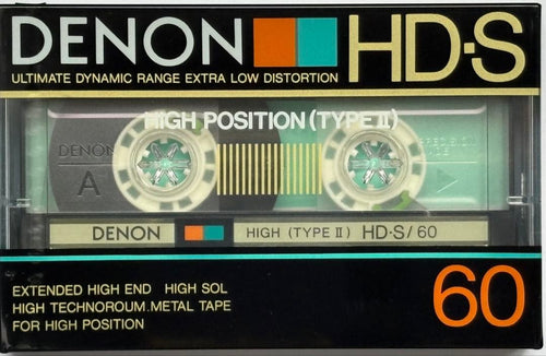 Denon Cassette Tapes Hd-S/60 Type Ii
