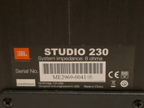 Jbl Speakers Studio 230