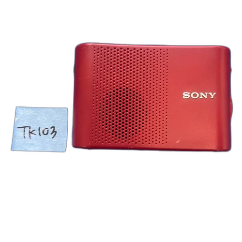 Radio And Boombox Tk103 Sony Icf-51 Fm Am 101.7 67.8 112.8G