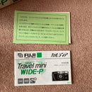 Fuji Compact Camera (Film) Cardia Travel Mini Wide-P