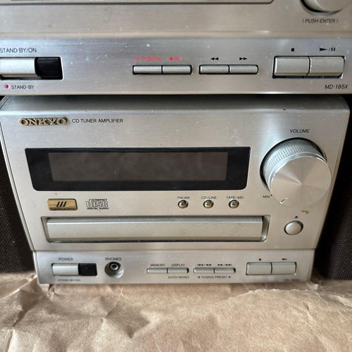 Onkyo Cd Md Cassette Deck Tuner Amplifier