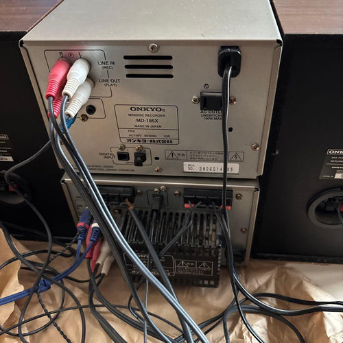 Onkyo Cd Md Cassette Deck Tuner Amplifier