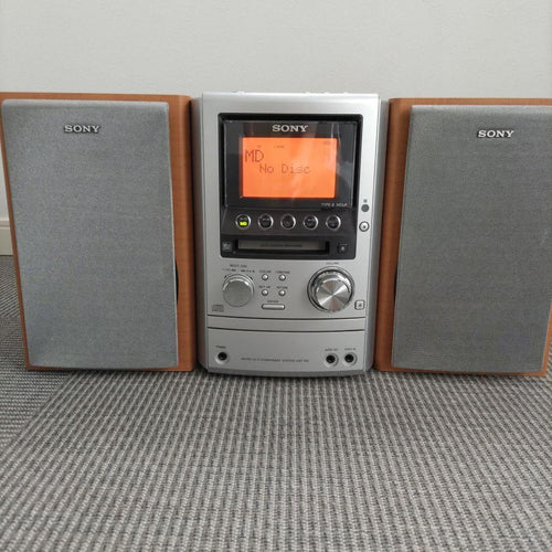 Sony Cd Md Cassette Deck Hcd-M3
