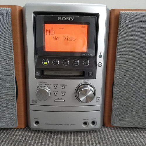 Sony Cd Md Cassette Deck Hcd-M3