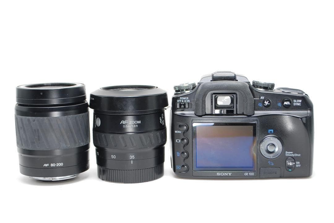 Sony Digital Slrs 100