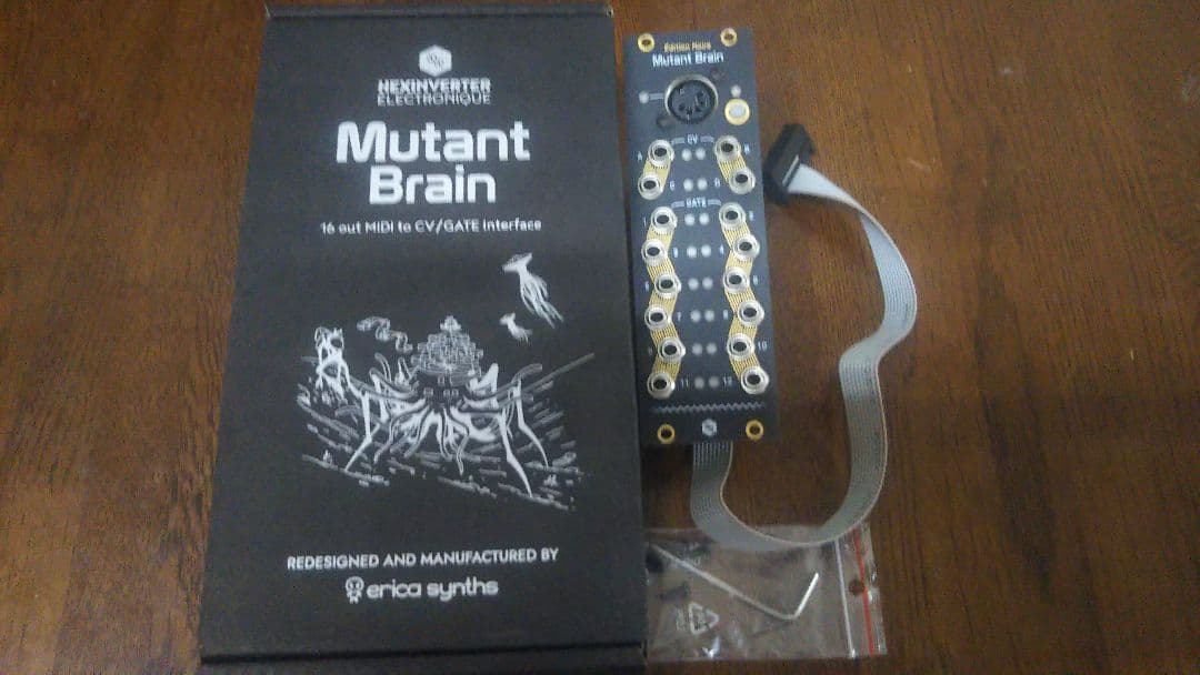 Modular Synthesizers Hexinverter Mutant Brain Midi To Cv