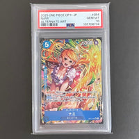 One Piece Card Game Psa10 Sr-P