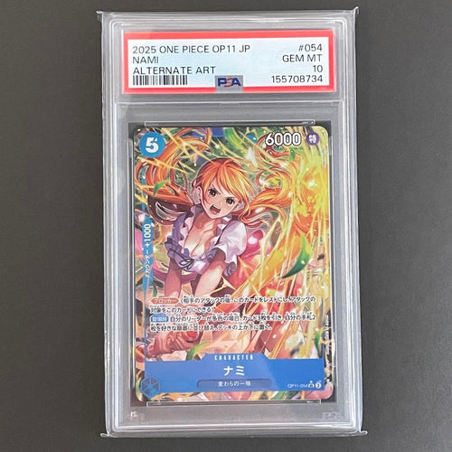 One Piece Card Game Psa10 Sr-P