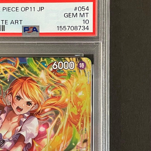 One Piece Card Game Psa10 Sr-P