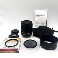 Nikon Prime Lenses Af-S Micro Nikkor F2.8G Ed