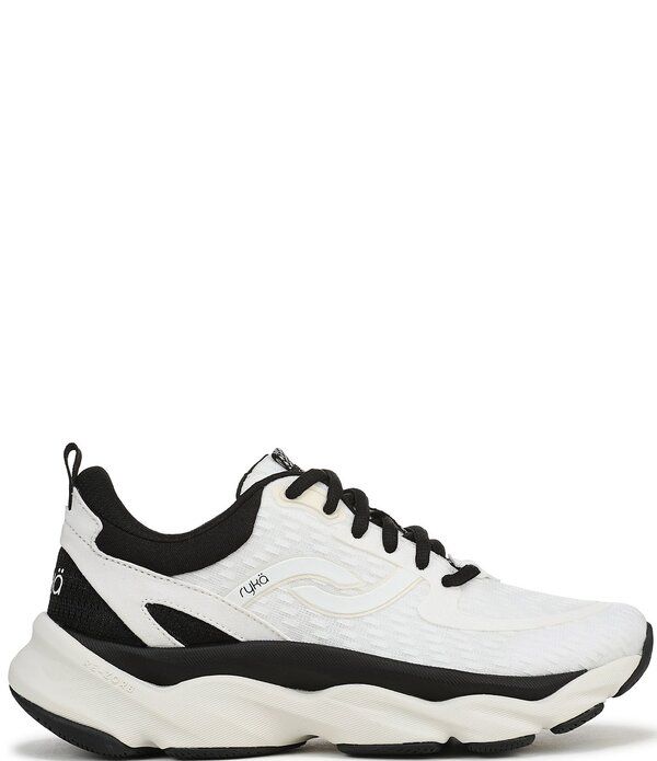 Sneakers Ryka Womens Rezorb Max Mesh Walking Whiteblack