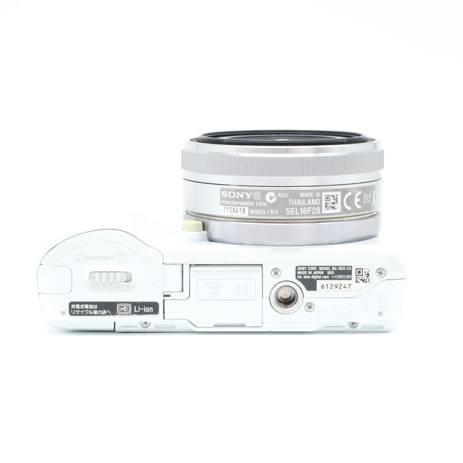Sony Mirrorless Interchangeable Lips 15813 Sel1855 Nex-C3