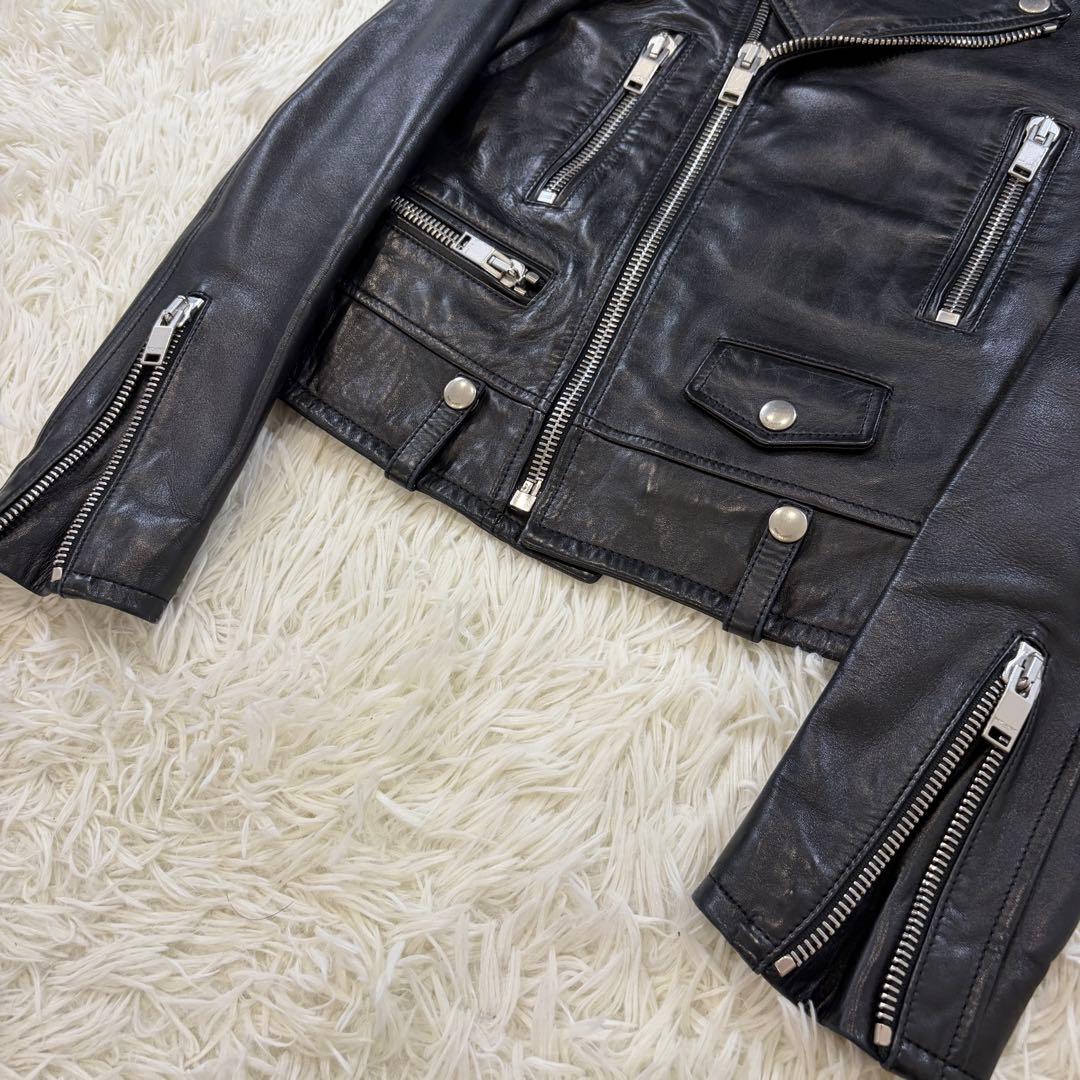 Saint Laurent Paris Double Biker Jackets 2016 L01 34