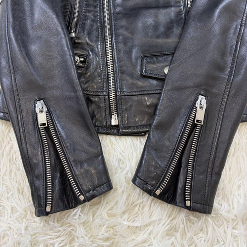 Saint Laurent Paris Double Biker Jackets 2016 L01 34