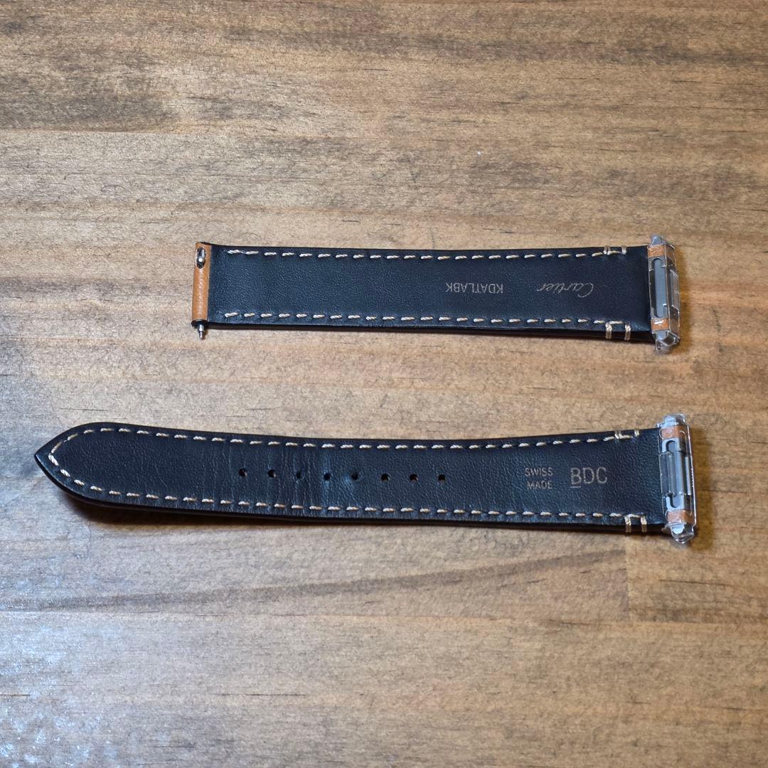 Leather Straps Cartier Mm