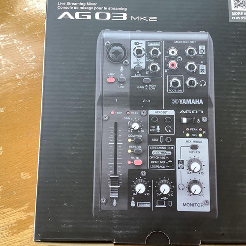 Yamaha Analog Mixer Ag03 Mk2
