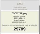 Sony Mirrorless Interchangeable Lens Cameras 7C