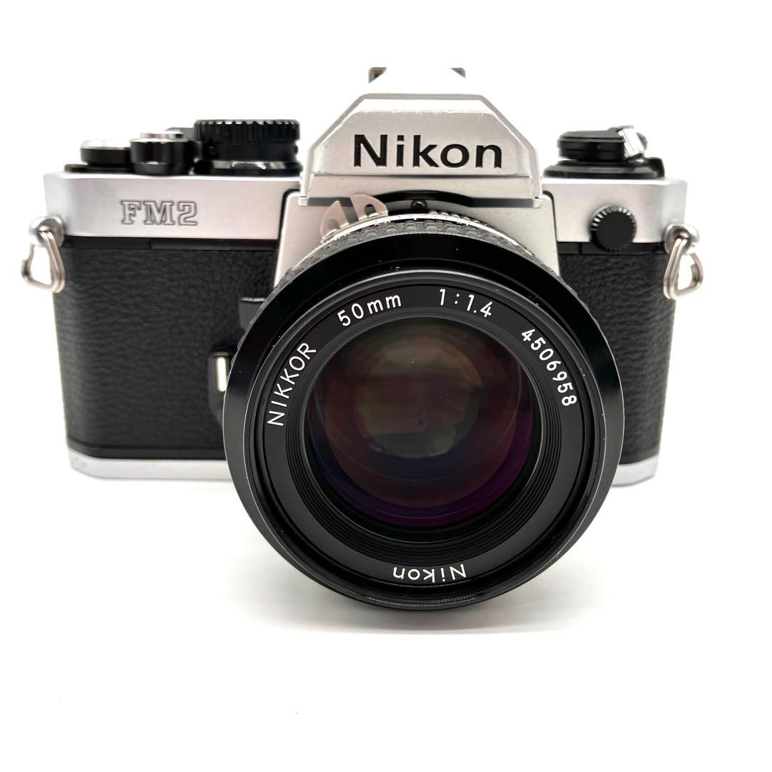 Nikon Slr Camera (Film) New Fm2 Ai F1.4