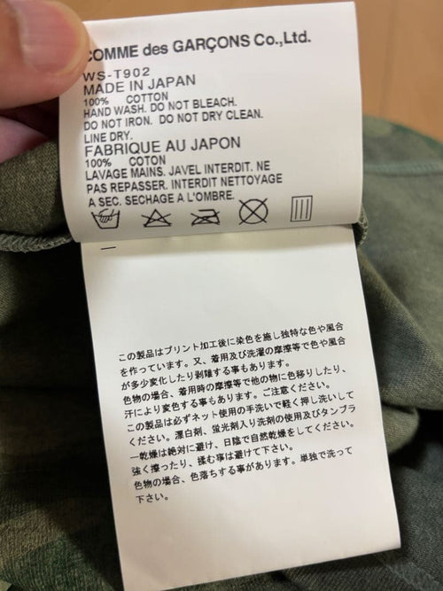 Junya Watanabe Comme Des Garcons Man T-Shirts W T