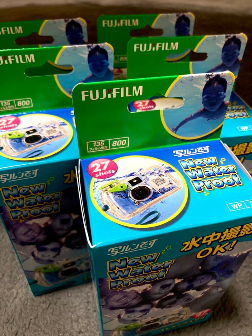 Fujifilm Disposable Cameras New Water Proof 27 5