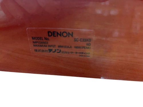 Denon Center Speakers Sc-C33Xg