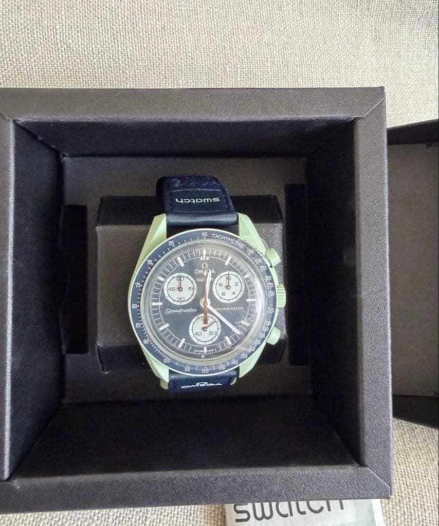 Swatch Quartz Watches Omega Mission On Earth