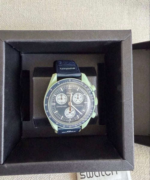 Quartz Watches Swatch Omega Mission On Earth