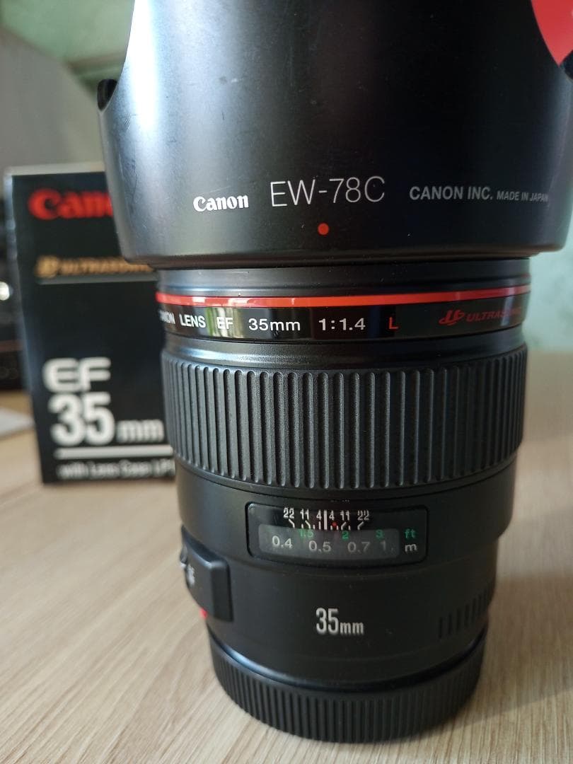 Lens (Single Focus) Canon Ef F/1.4 L Usm