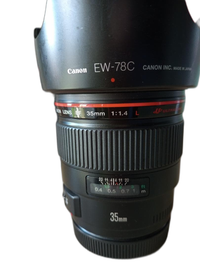 Lens (Single Focus) Canon Ef F/1.4 L Usm