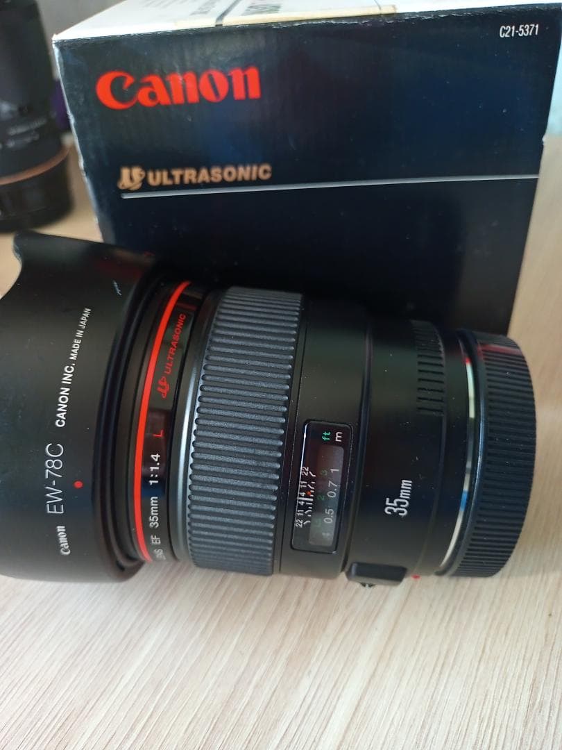 Lens (Single Focus) Canon Ef F/1.4 L Usm