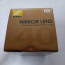 Nikon Lens (Single Focus) F/2.8G Dx