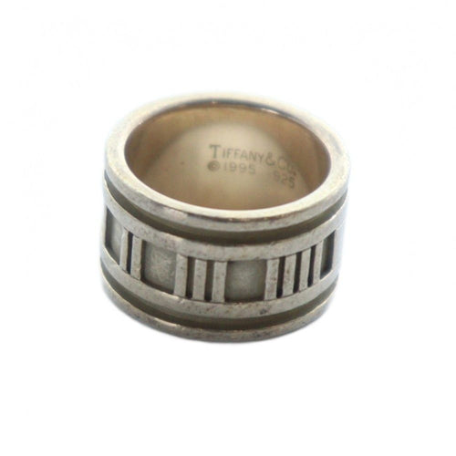 Tiffany Ring Co. Atlas Wide Silver925 10 Gy18 /Mq Oh