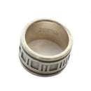 Tiffany Ring Co. Atlas Wide Silver925 10 Gy18 /Mq Oh