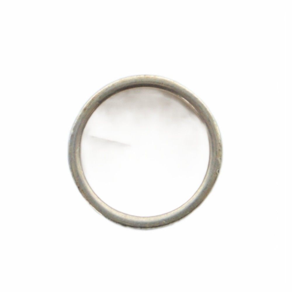 Tiffany Ring Co. Atlas Wide Silver925 10 Gy18 /Mq Oh
