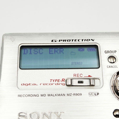 Sony Portable Md Player Mz-R909