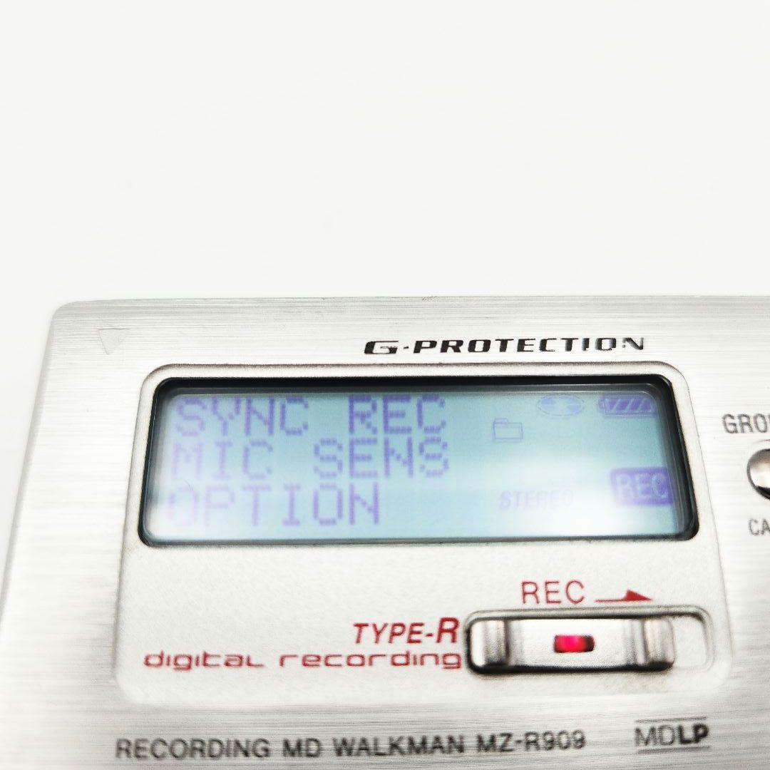 Sony Portable Md Player Mz-R909