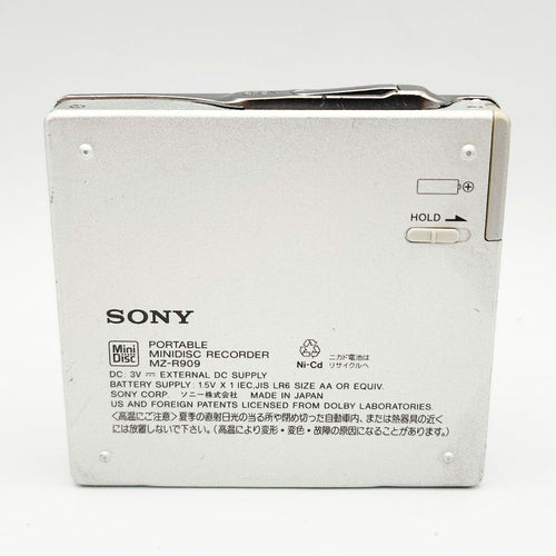 Sony Portable Md Player Mz-R909