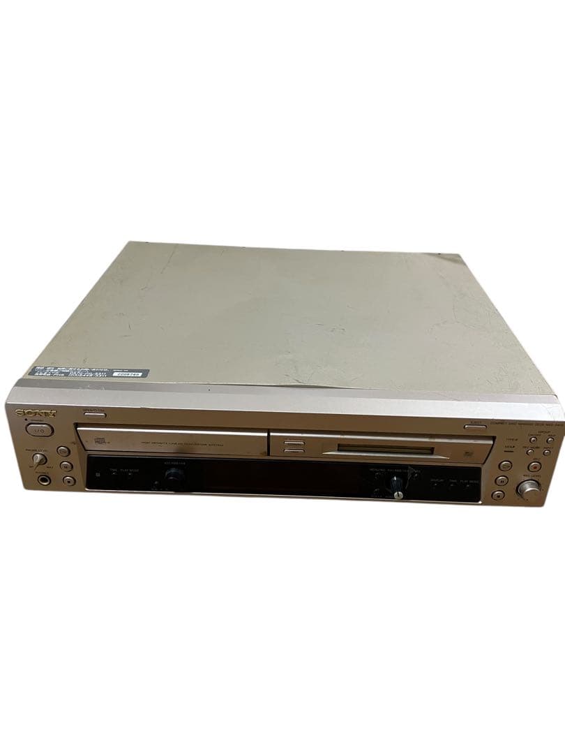Sony Cd Md Cassette Deck Mxd-D400