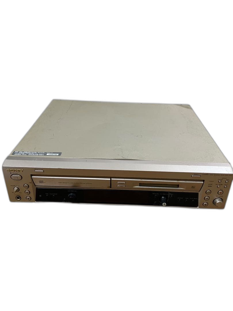 Sony Cd Md Cassette Deck Mxd-D400