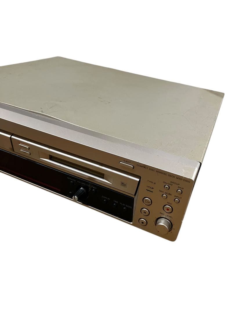 Sony Cd Md Cassette Deck Mxd-D400