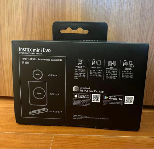 Instant Cameras Fujifilm Instax Mini Evo 90Th Darksilver
