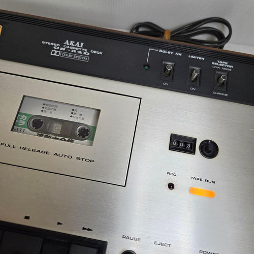 Cd, Md Cassette Decks 70 Akai Cs-34D
