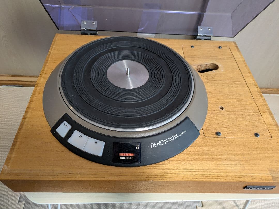 Denon Record Player Body Dp-3000 Dk-100