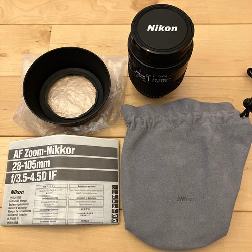 Nikon Zoom Lenses Af Nikkor 28-105Mm 1:3.5-4.5D