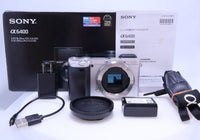 Sony Mirrorless Interchangeable Lips 7,912 6400 Ilce-6400 Aps-C (Silver)(